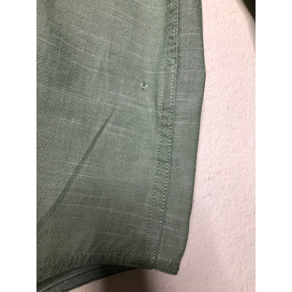 L.L.Bean Mens 100% Cotton XL Regular Fit Green Button Down Shirt Long Sleeve - Picture 12 of 16